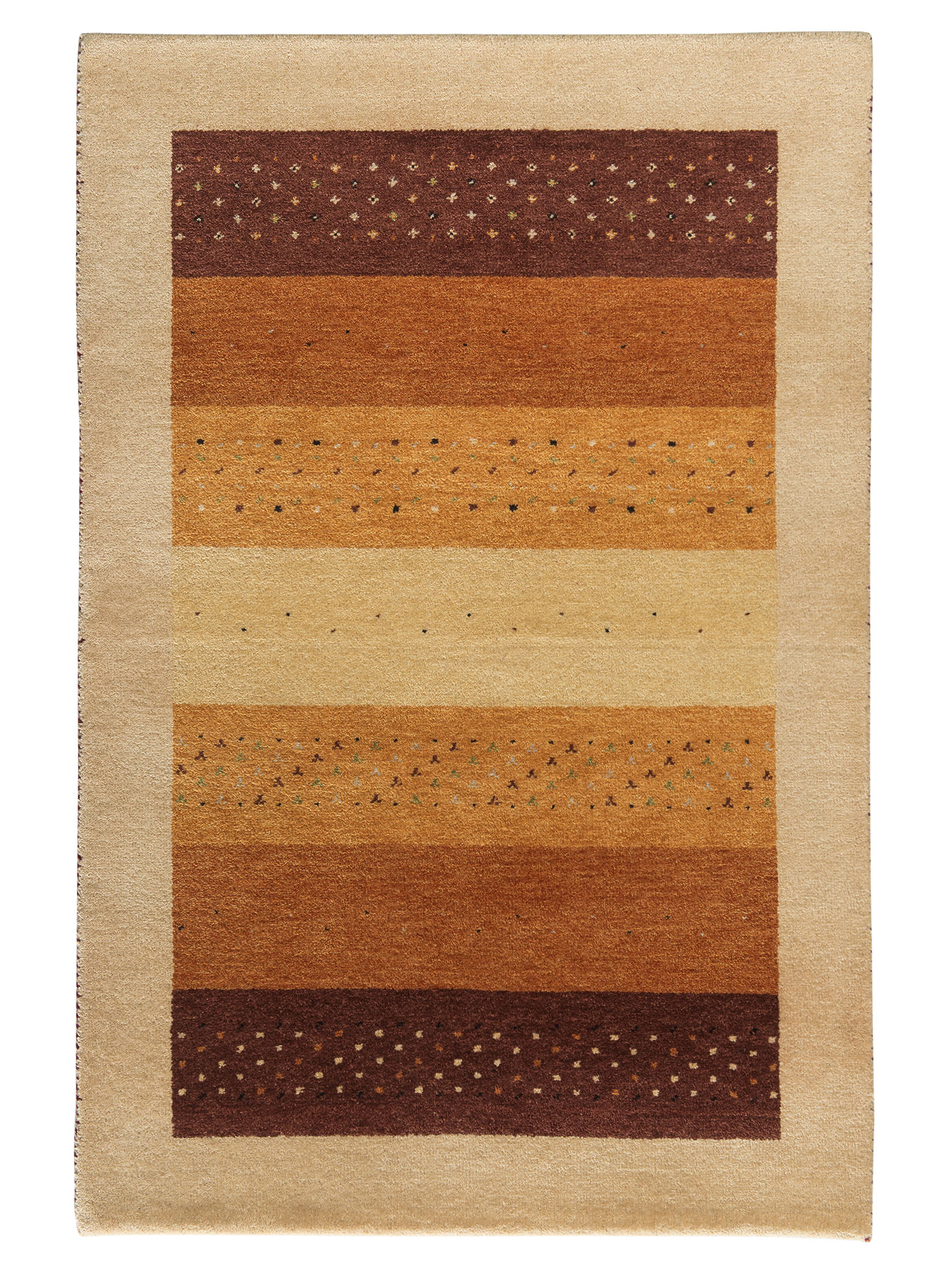 Odisha Gabbeh ca. 123 x 184 cm, Unikat / Einzelstück