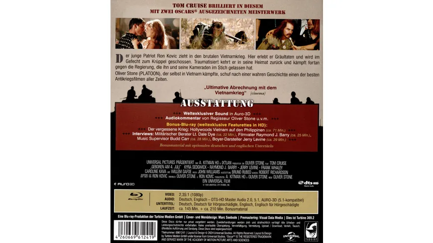 Geboren am 4. Juli - 2-Disc Special Edition