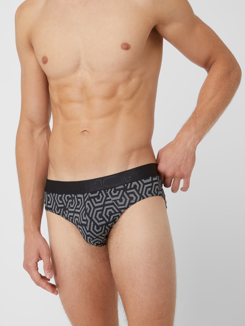 Slip mit Stretch-Anteil Modell 'Cotonou' in schwarz