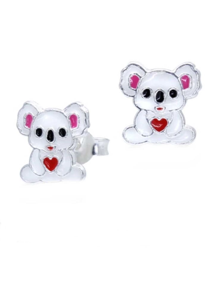 schmuck23 Silber Ohrringe 925 Panda Bär 0,7 cm x 0,8 cm günstig kaufen onesize