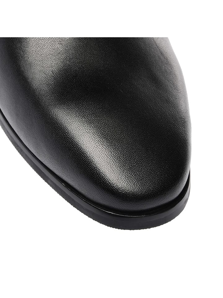 GORDON & BROS Leder-Chelsea-Boots ''Rome'' in Schwarz günstig kaufen