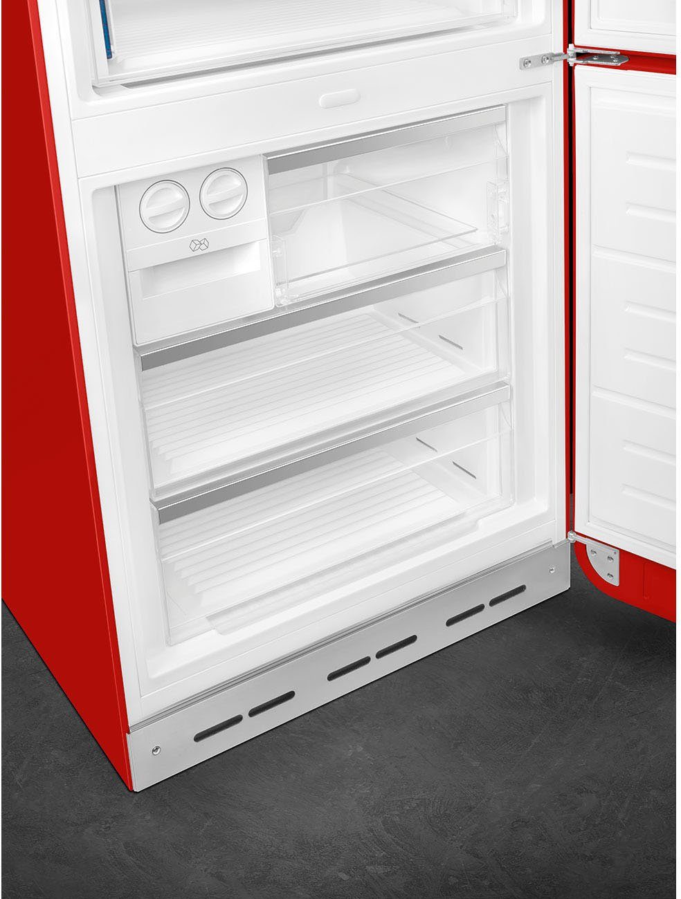 Smeg Kühl-/Gefrierkombination FAB38RRD5, 205 cm hoch, 70,6 cm breit