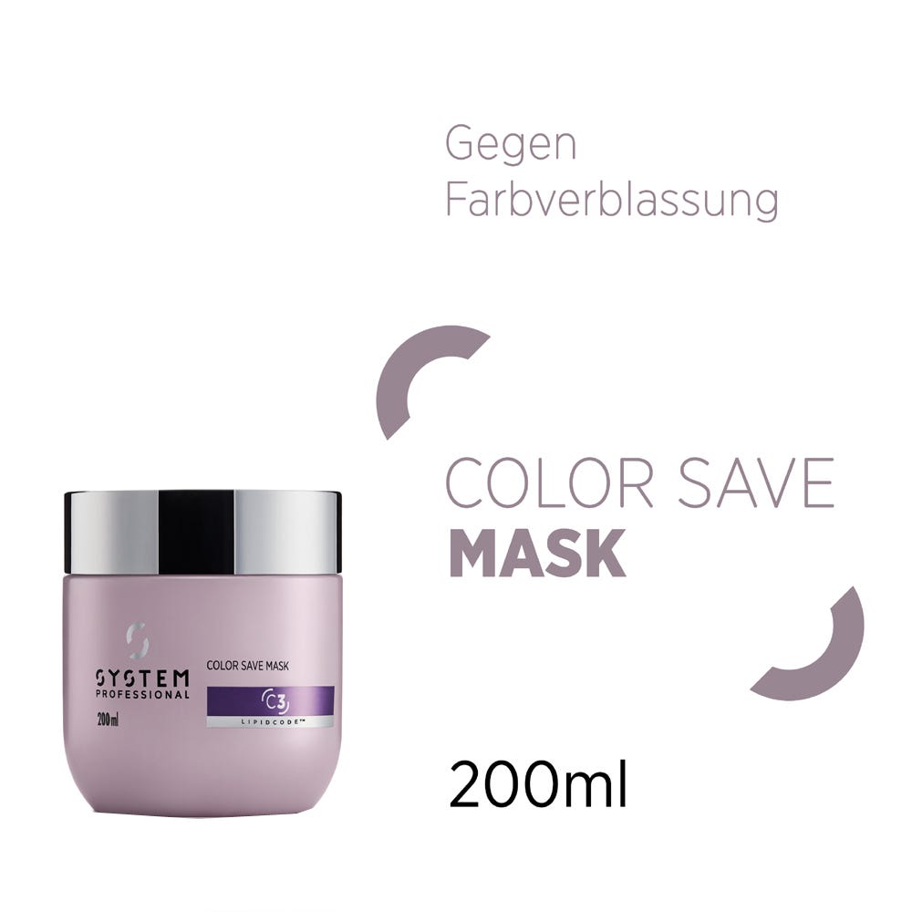 System Professional C3 Color Save Pflegende Haarmaske 200 ml