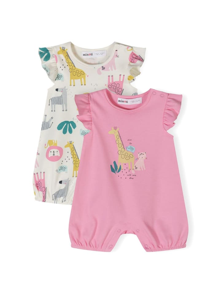 Minoti 2er. Set: Strampler 24babypack22 in lila günstig kaufen