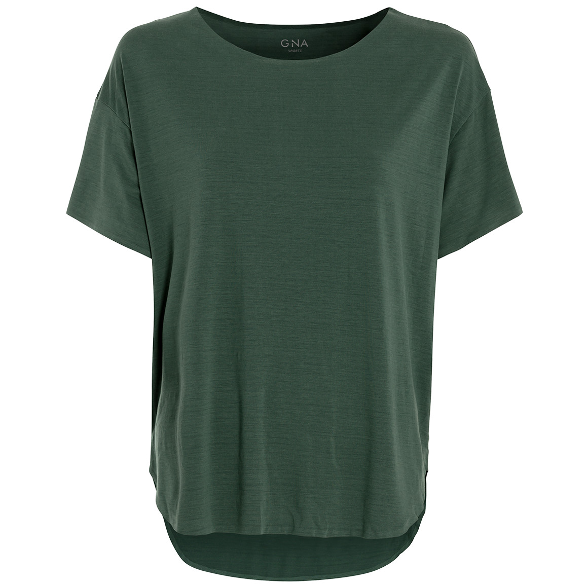 Damen Sport-T-Shirt unifarben