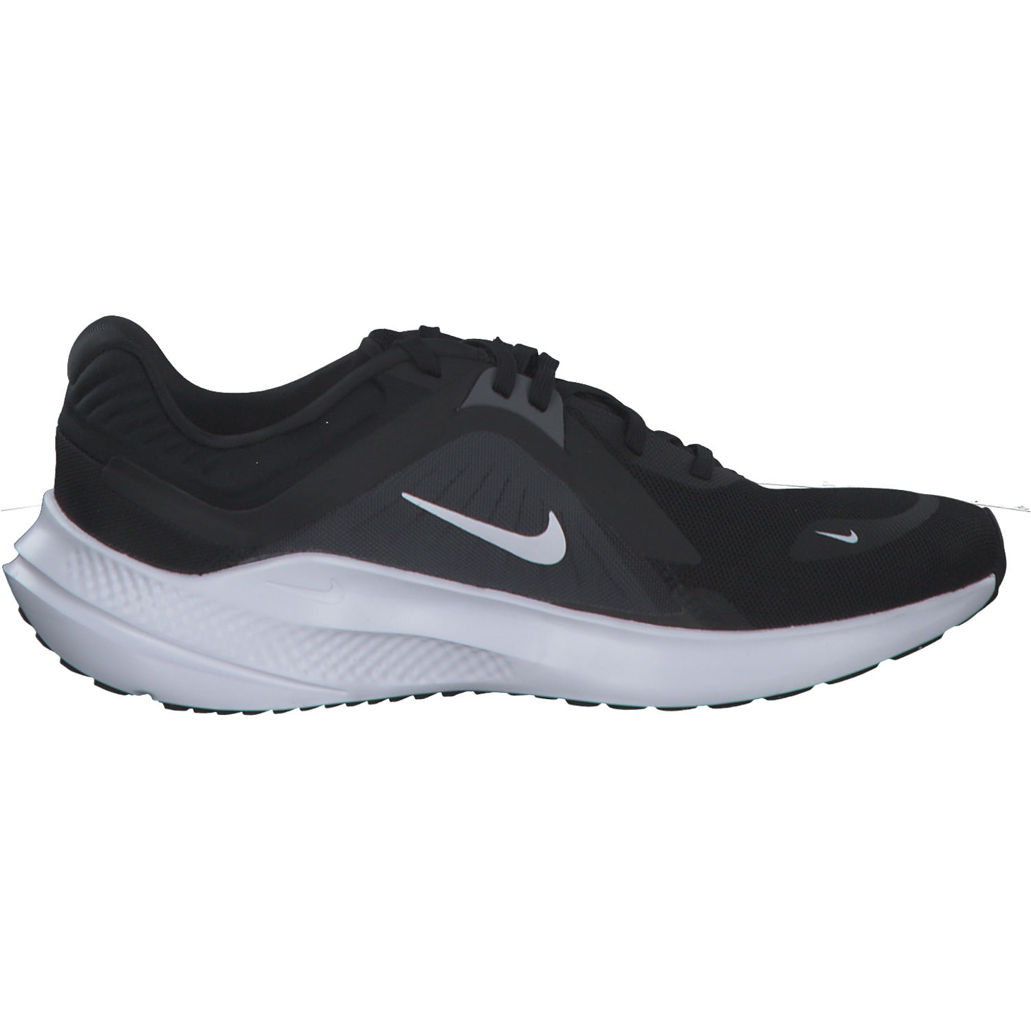 Nike Quest 5 DD9291, Schnürschuhe, Damen, black/white iron grey/sk smoke