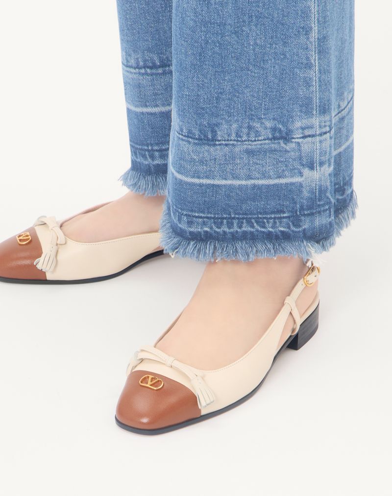 Bailarina com slingback infantil Valet Du Roi 25mm