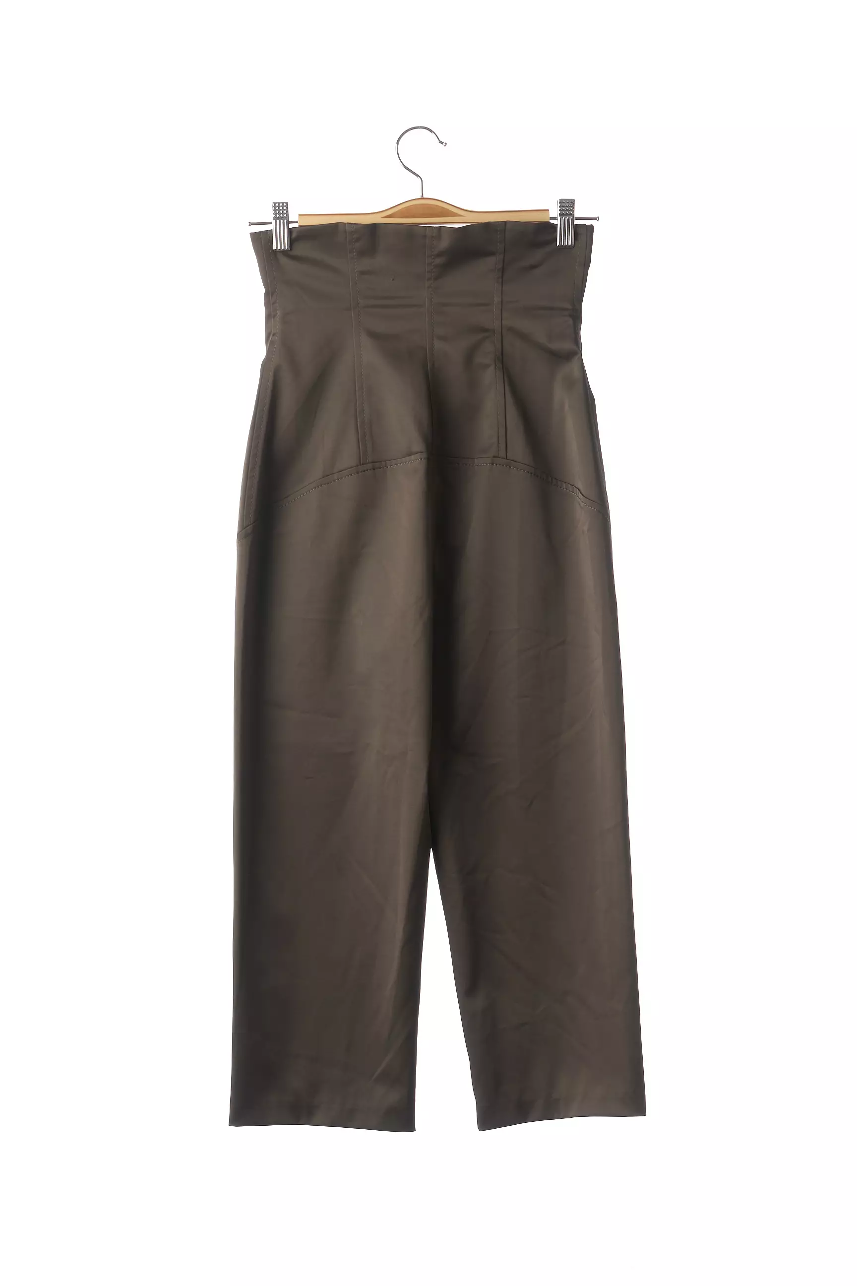 Korloff Pantalon7 8 Femme couleur vert