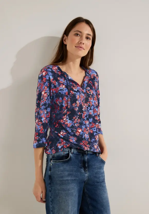 CECIL Tunikashirt mit Blumenprint