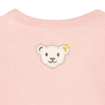 T-Shirt langarm, rosa für Mädchen