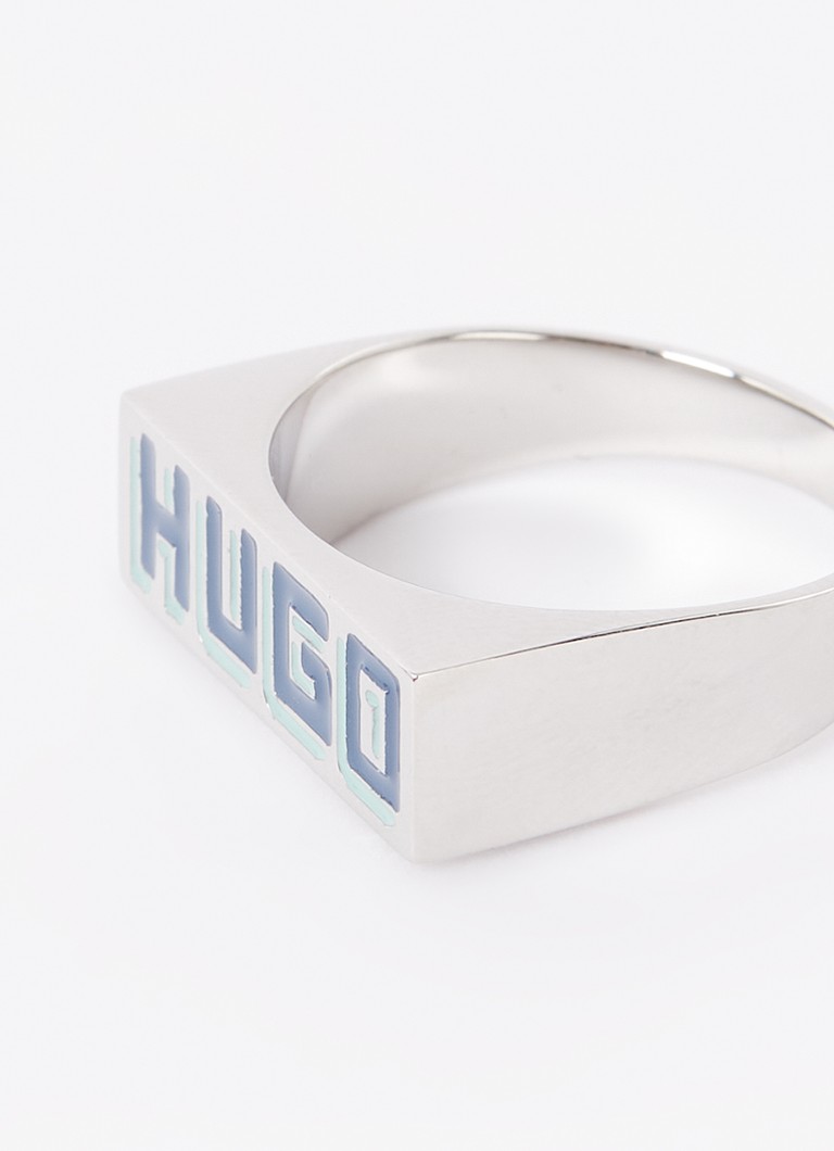 HUGO BOSS prsten s pečatom i logotipom