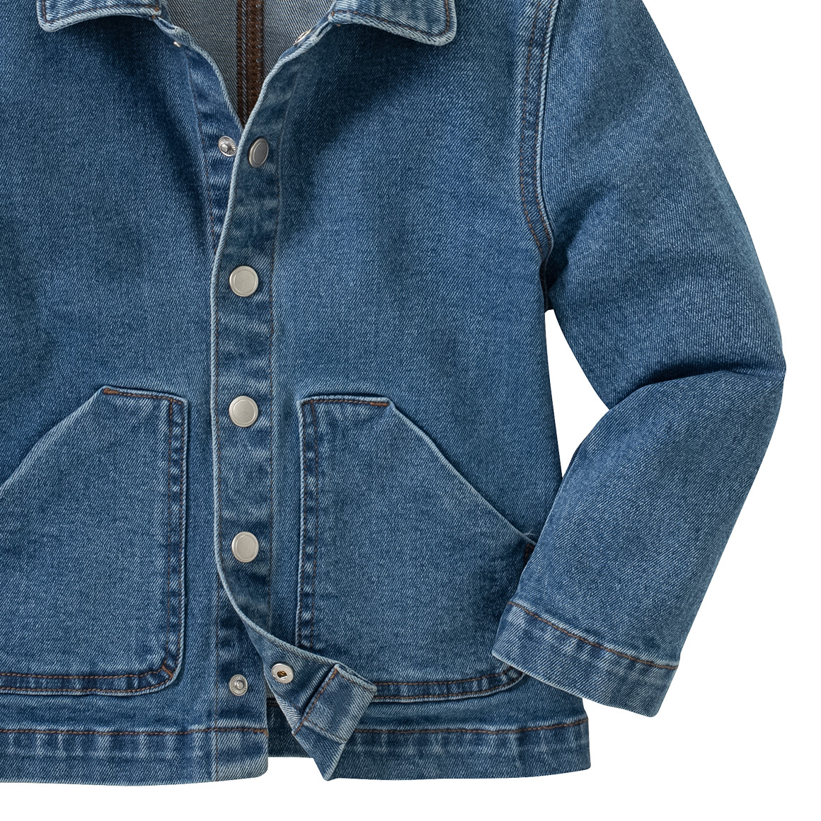 Kinder Jeansjacke im Hemd-Stil