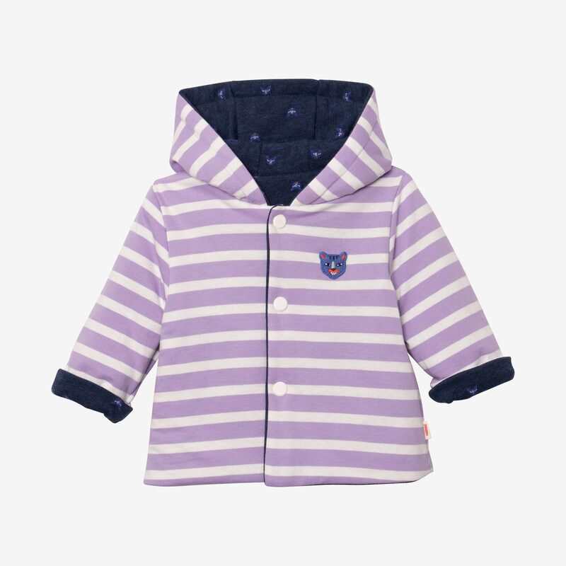 Veste bébé garçon réversible bleu Catimini