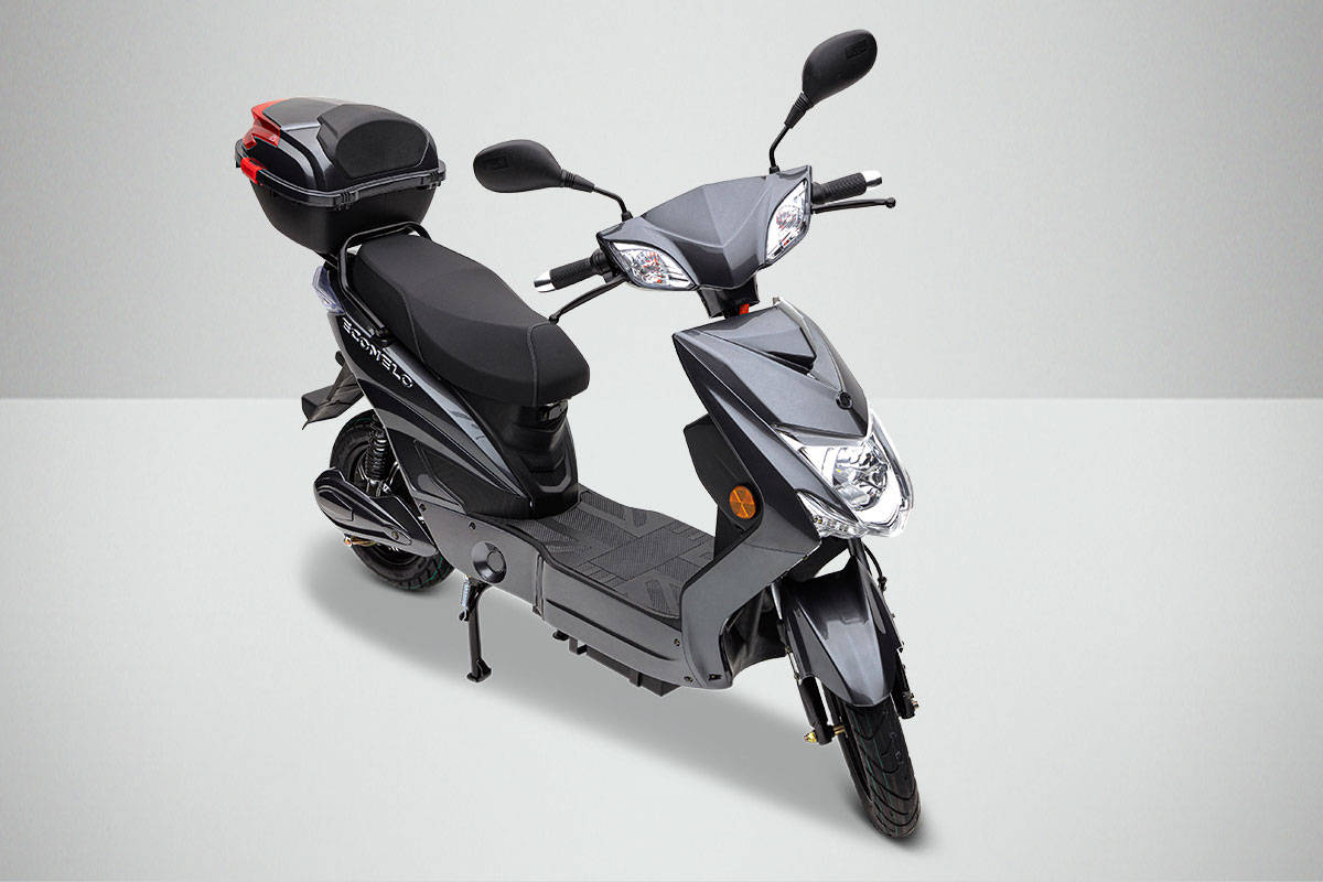 Econelo Elektro Zweiradroller SFX Silber Elektroroller