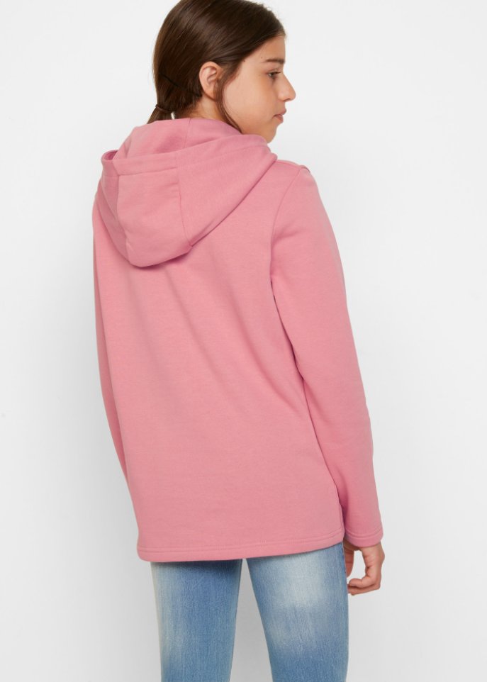 Mädchen Kapuzen-Sweatshirt aus Bio-Baumwolle