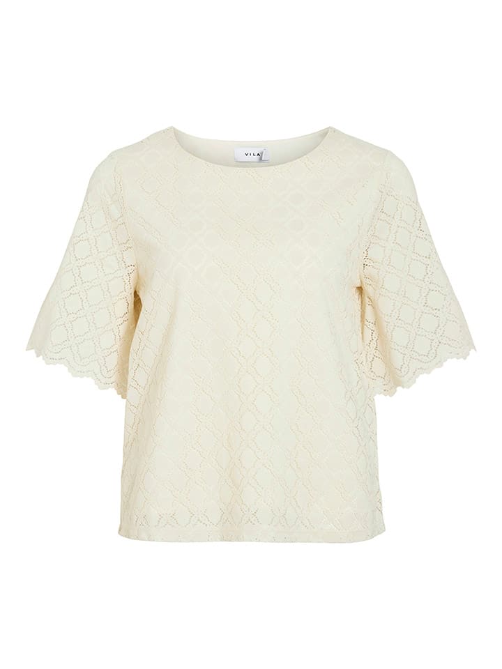 Vila Bluse in Weiß günstig kaufen