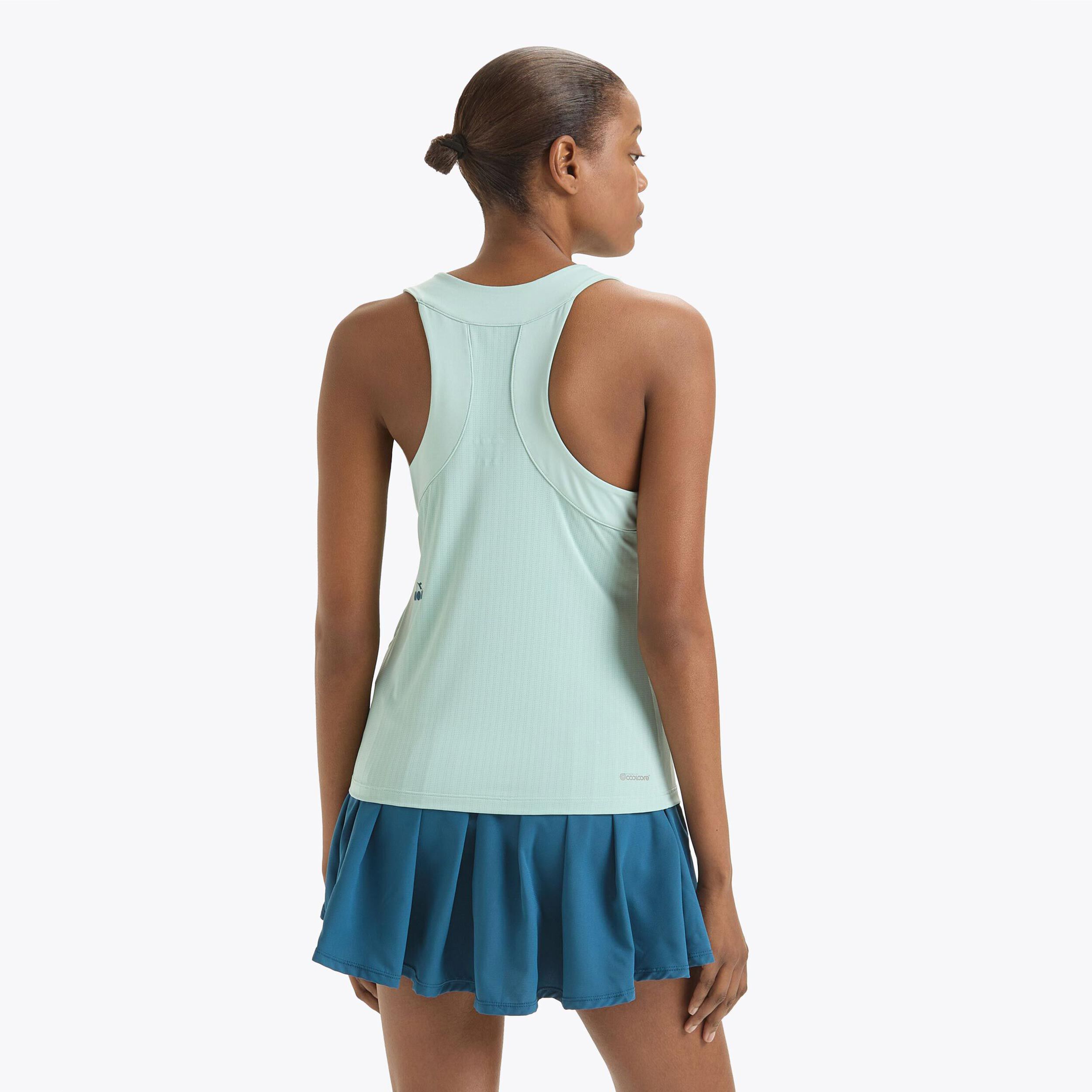 L. Icon Tank-Top Damen - Hellblau