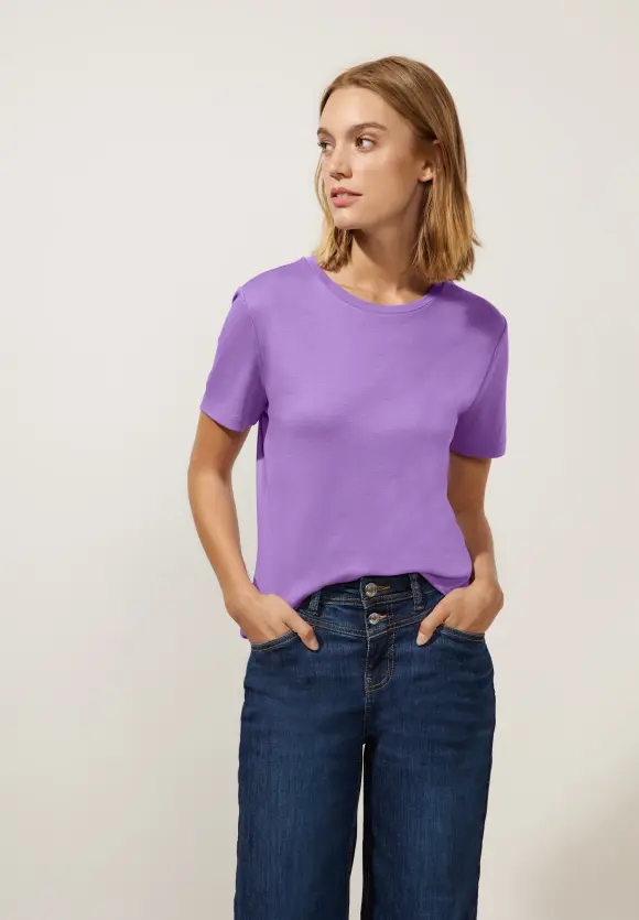 Street One Damenshirt mit Rundhals