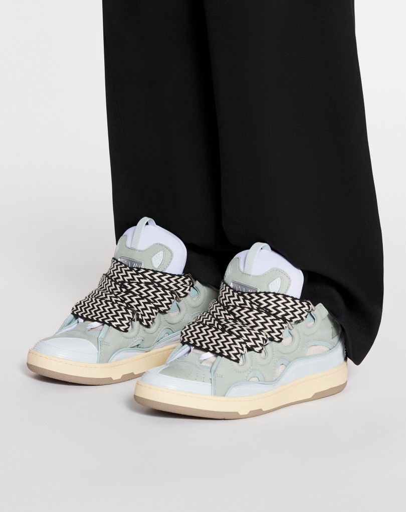 SNEAKERS CURB EN CUIR