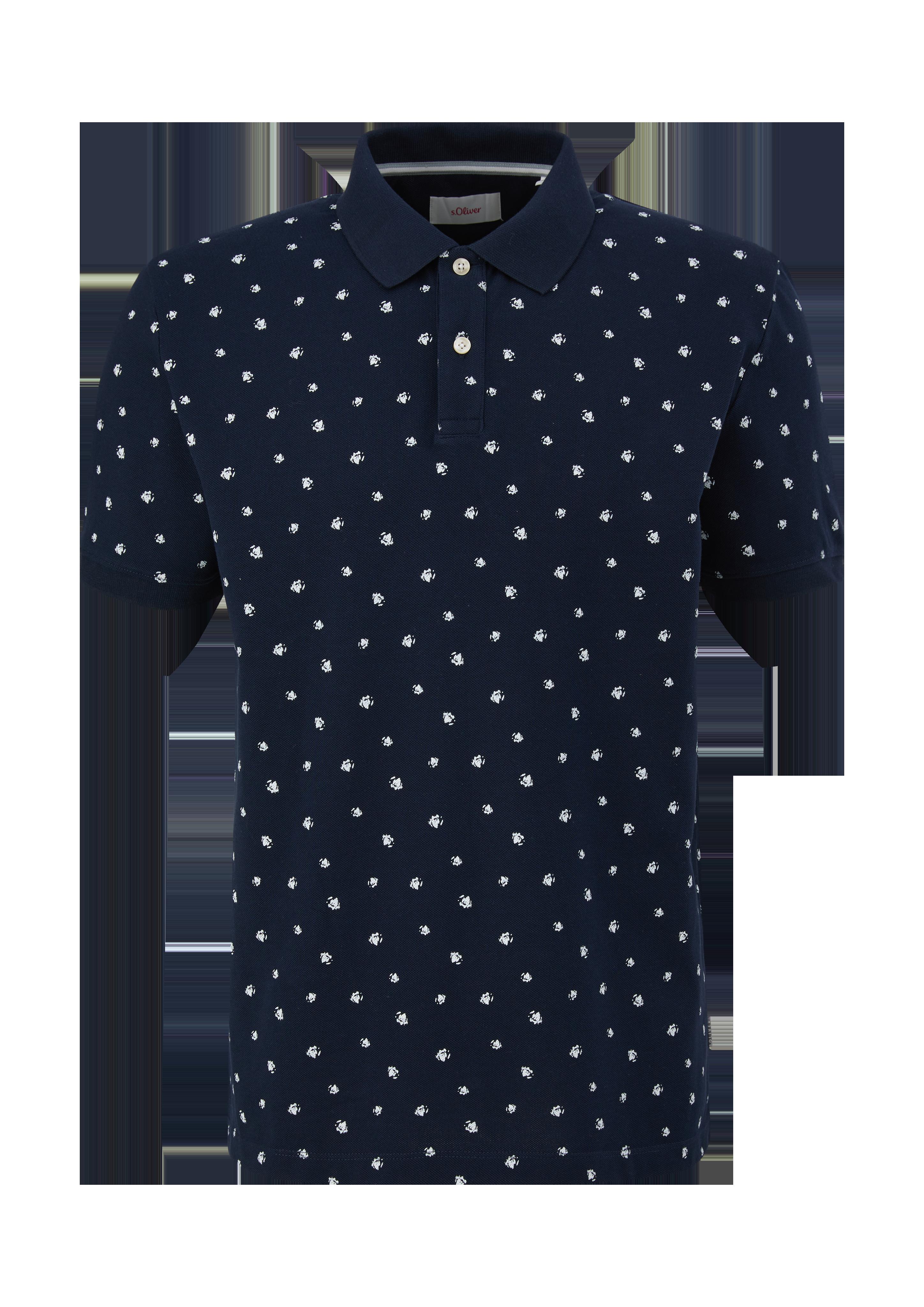Poloshirt mit Allover-Print  2129836-59A0
