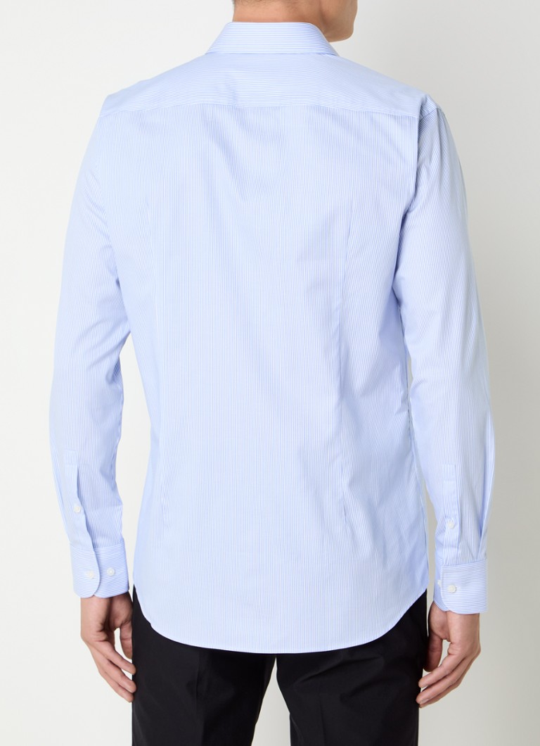 Cămașă HUGO BOSS H-Hank Slim Fit cu imprimeu și dungi