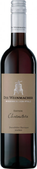 2019 Caractere Dornfelder Barrique trocken - Deutsches Weintor eG