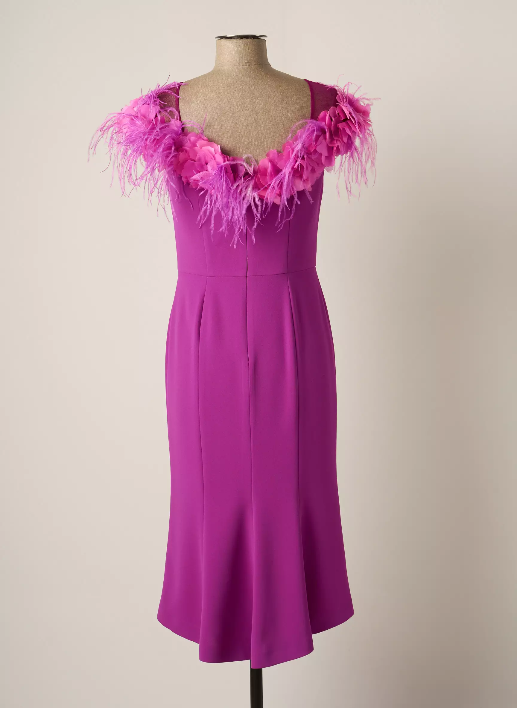 Carla Ruiz Robes Mi Longues Femme couleur violet