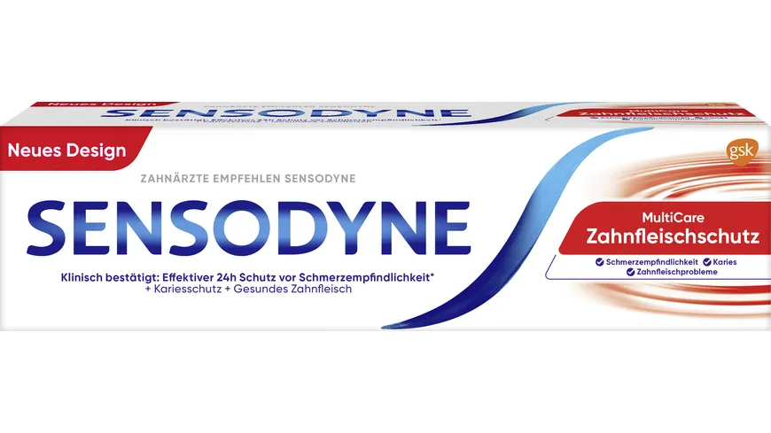 Sensodyne MultiCare Zahnfleischschutz Zahncreme 75ml 75 ml