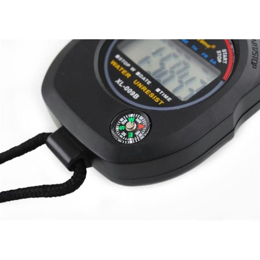 ISO TRADE Taschenuhr Digitale Stoppuhr, (Taschenuhr Zeit messen, 1-tlg., stoppen, rennen, sport), Multifunktion