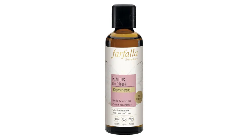 Farfalla Rizinus Bio-Pflegeöl regenerierend 75 ml