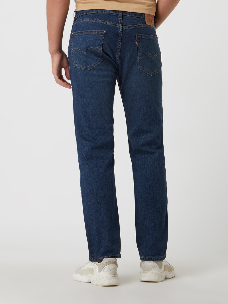 Regular Fit Jeans mit Stretch-Anteil Modell '505' - 'Water<Less™' in dunkelblau