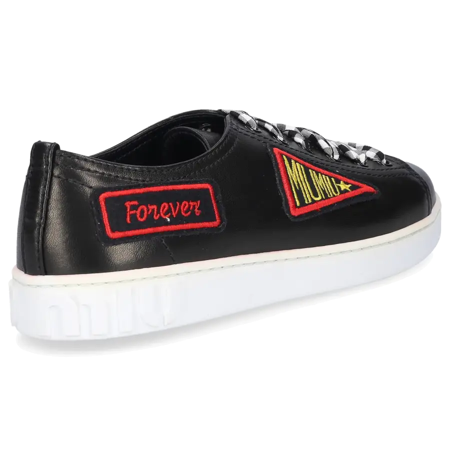 Miu Miu - Sneaker low Kalbsleder - schwarz