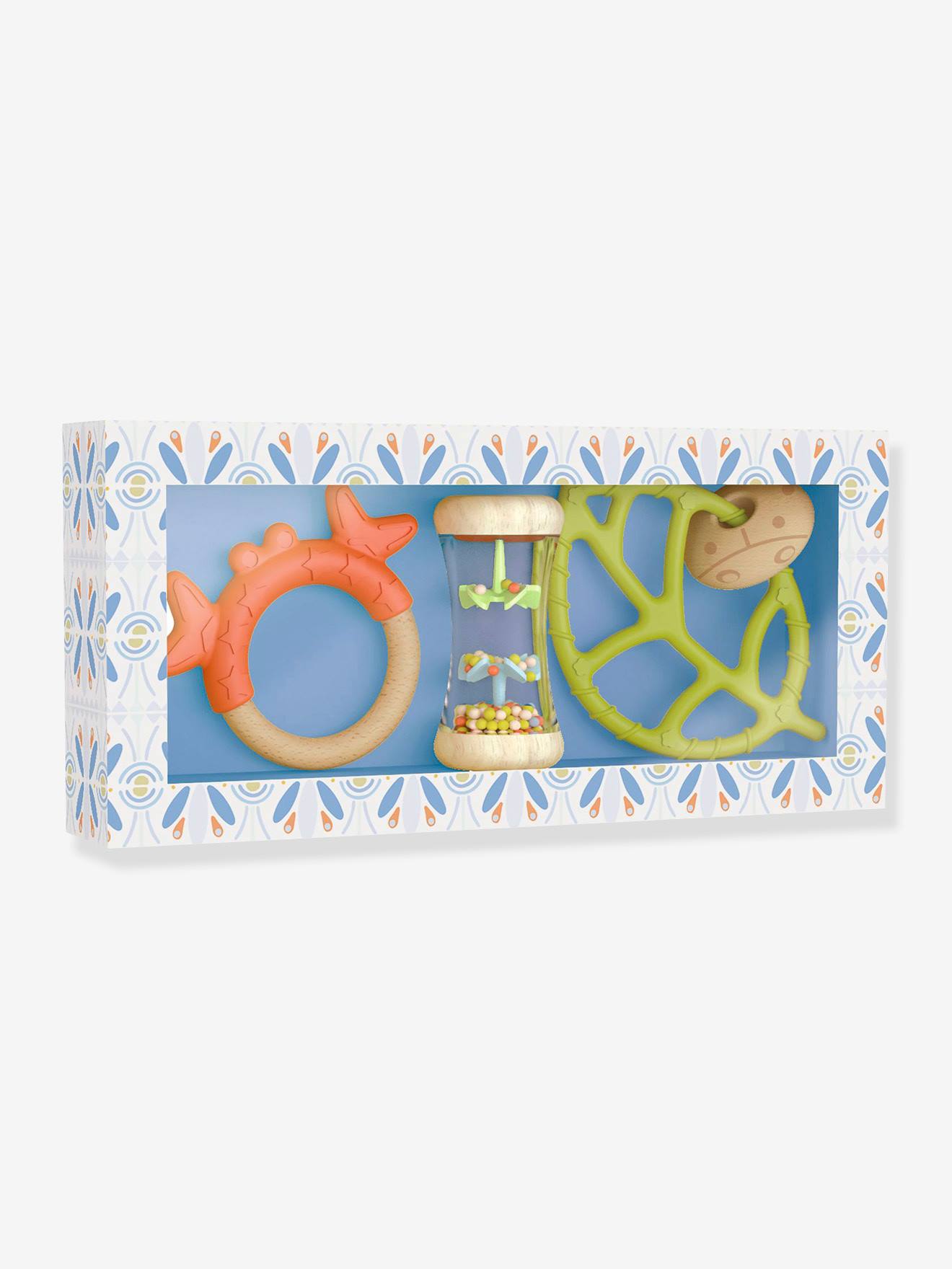 Djeco Baby Geschenk-Set mit Beißringen DJECO - grün