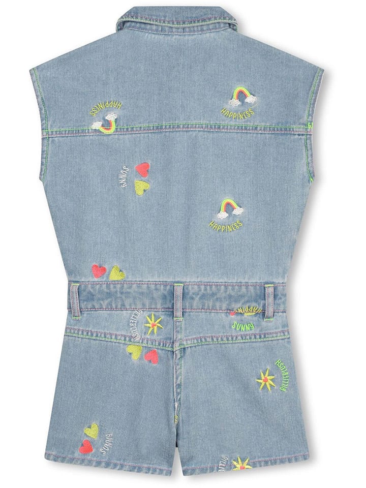 Billieblush Jeans-Jumpsuit in Hellblau günstig kaufen