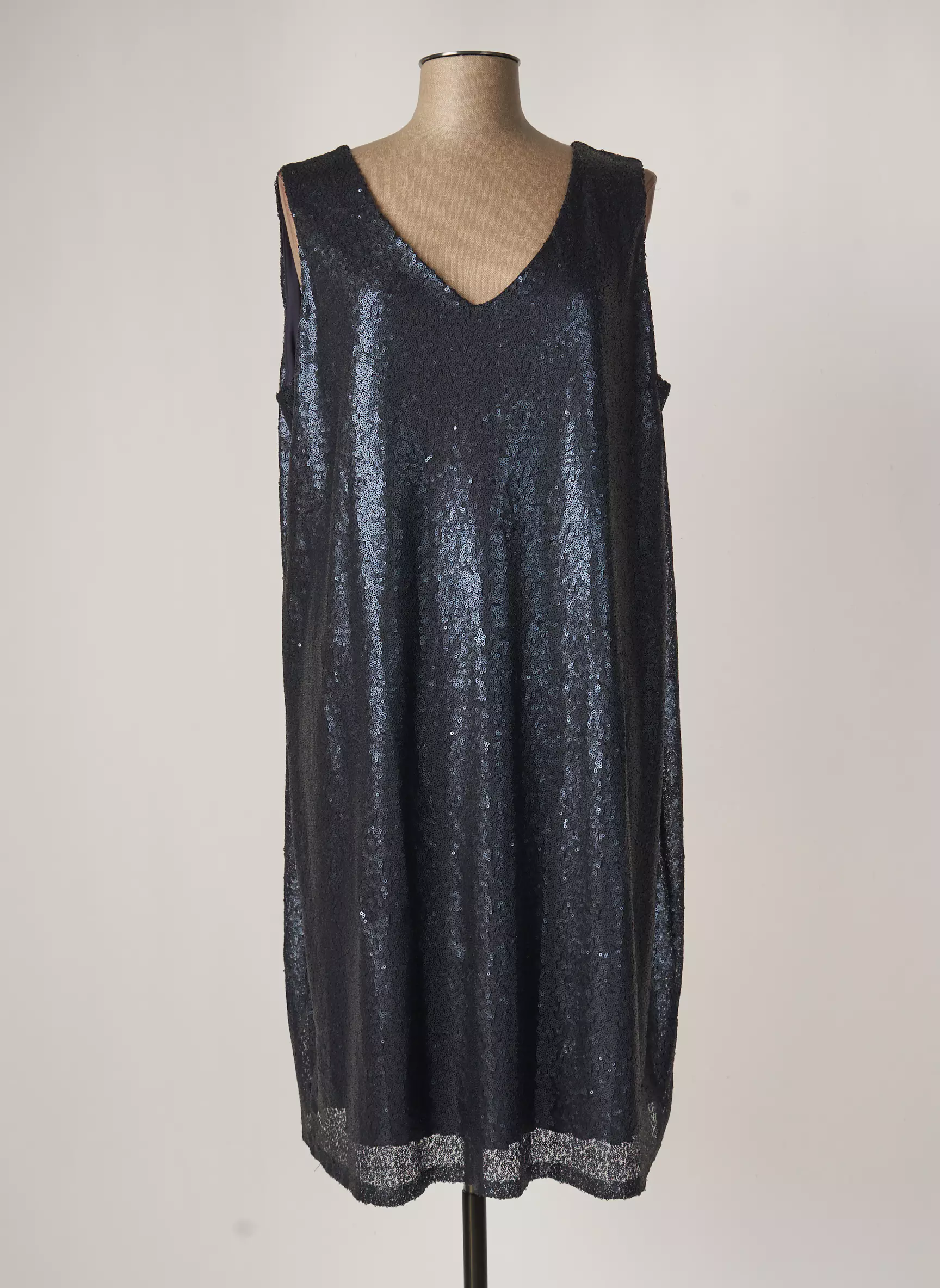 Spg Jenuan Robes Mi Longues Femme couleur bleu