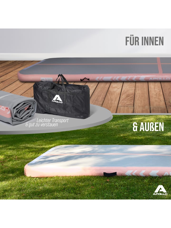 Apollo Airtrack Matte für Yoga, Pilates , Gymnastik 