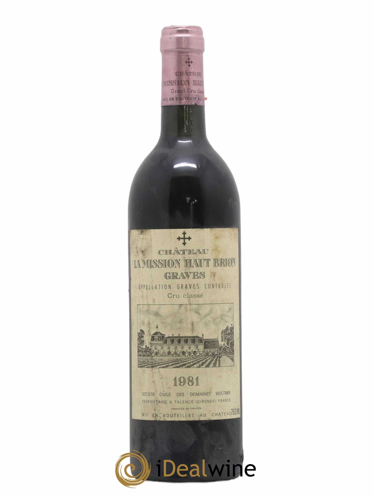 Château La Mission Haut-Brion Cru Classé de Graves  1981 - Lot de 1 Bouteille