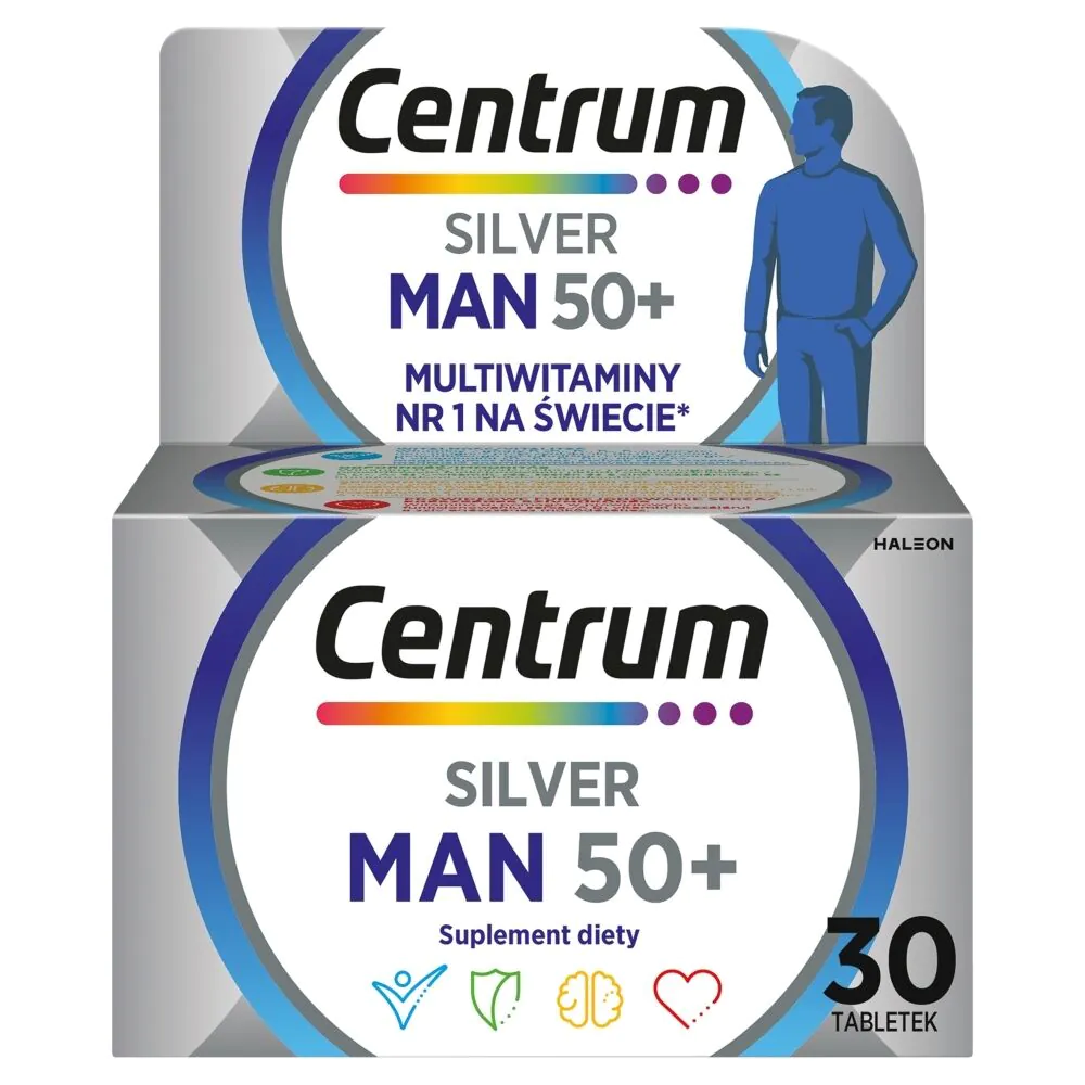 Centrum Silver Man 50+ dodatak prehrani s tabletama vitamina i minerala