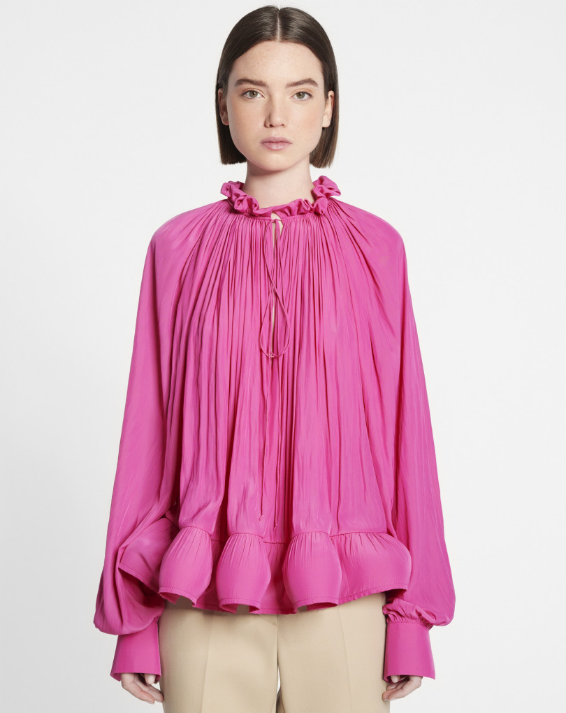 BLOUSE A MANCHES LONGUES