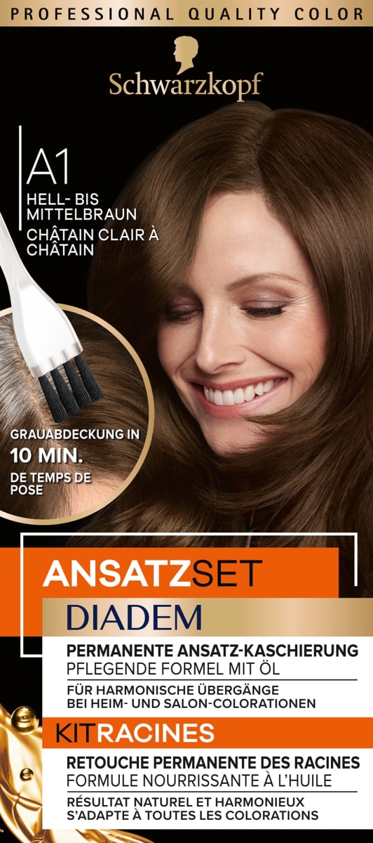Ansatzset A1 Hell-bis Mittelbraun, 1 St