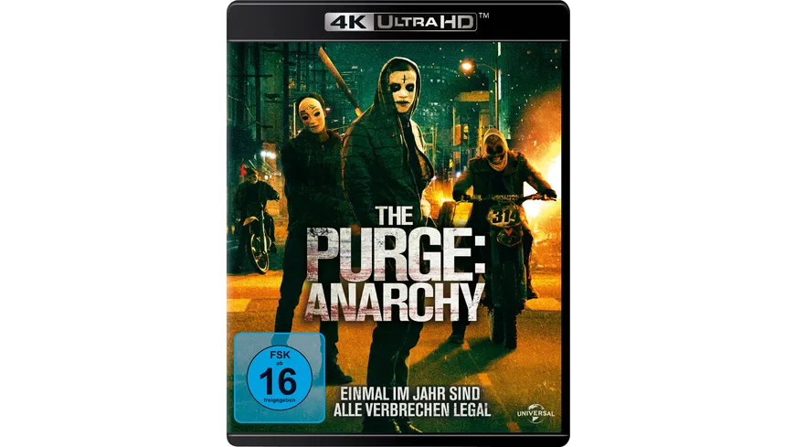 The Purge 2 - Anarchy  (4K Ultra HD) (+ Blu-ray 2D)