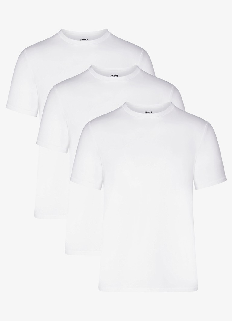 Set de 3 tricouri elastice SKIMS