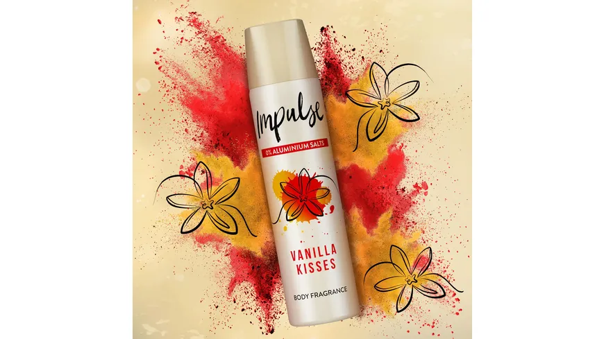 Impulse Vanilla Kisses Body Fragrance 75 ml