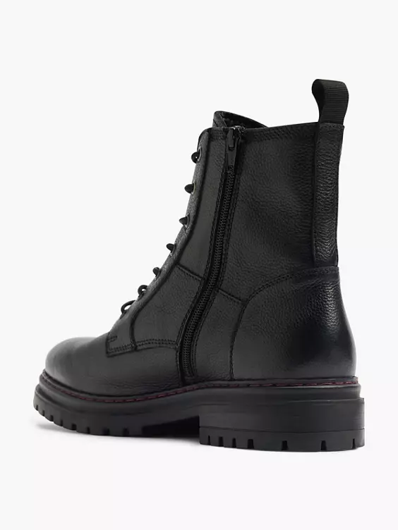Bench Leder Schnürboots