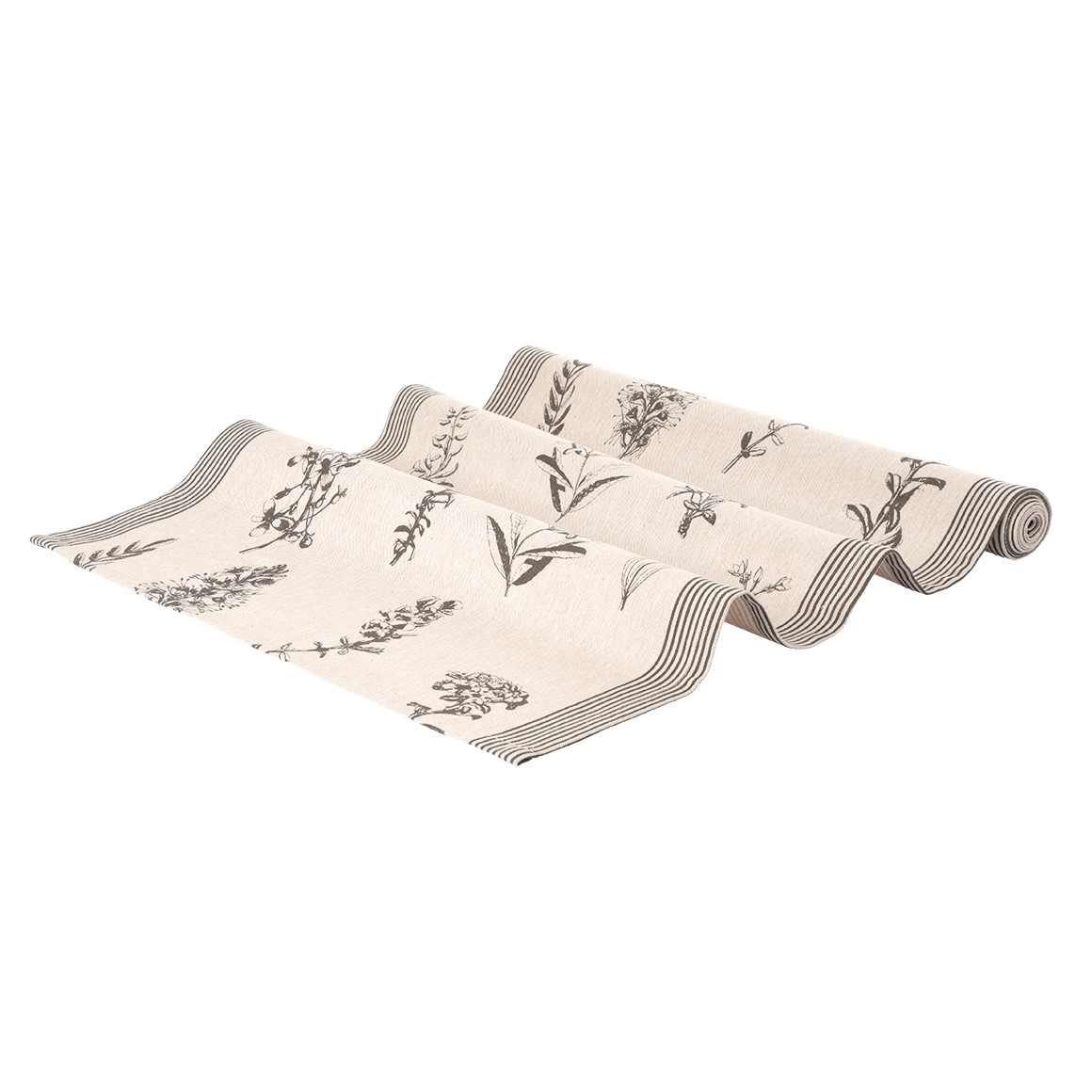 Tischläufer mit Blumen-Print