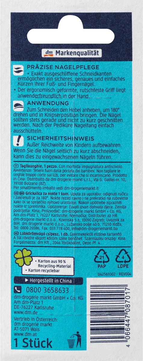 Nagelknipser, 1 St
