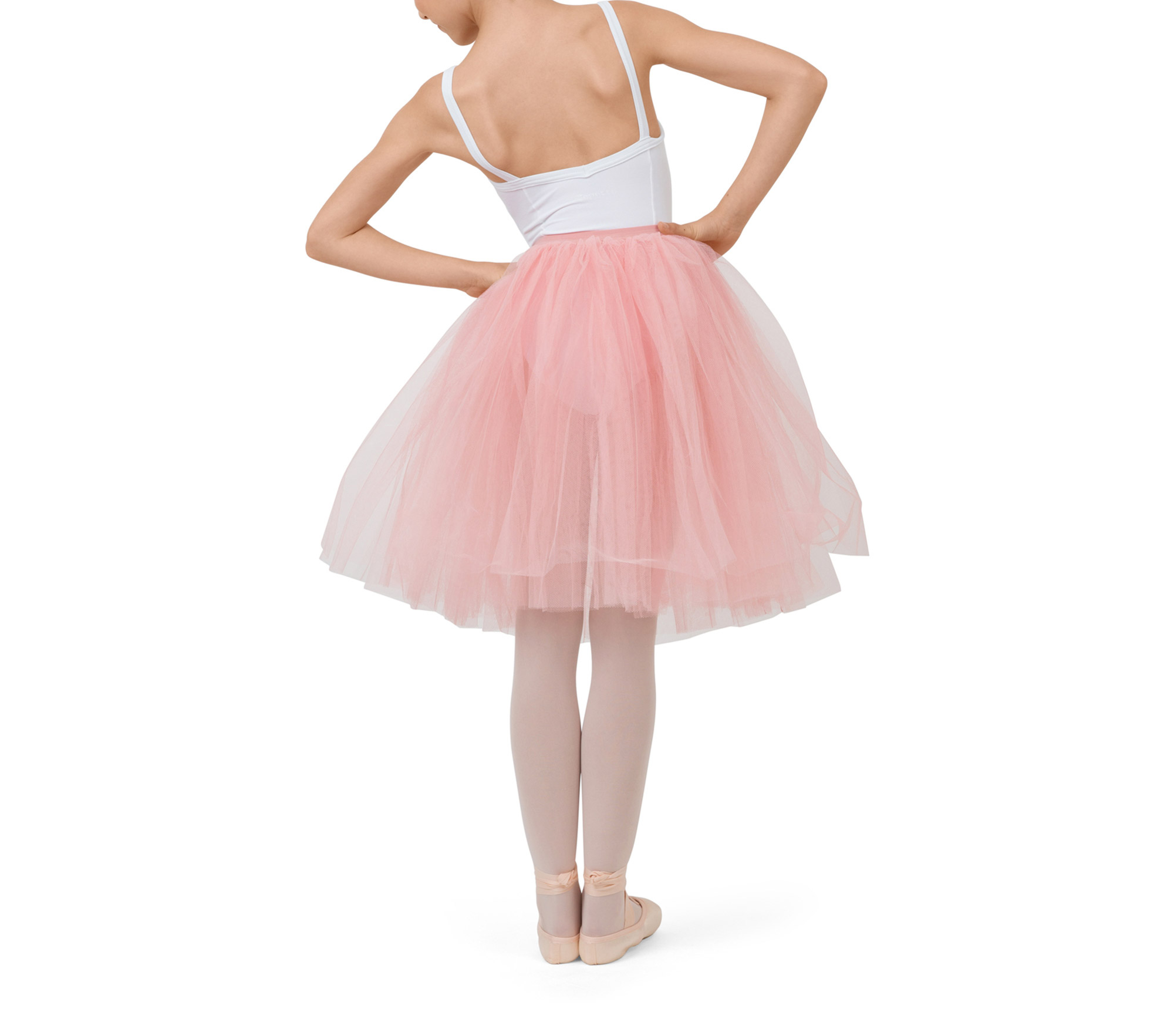 Long tulle skirt