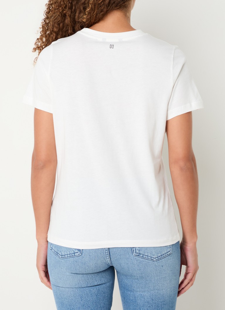 NIKKIE Rocky T-shirt with logo print
