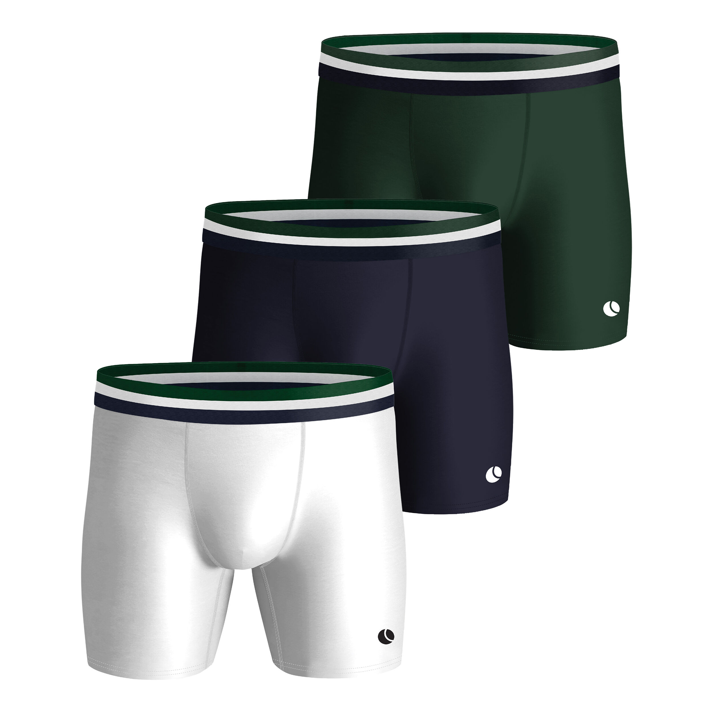 Performance Boxer Short 3er Pack Herren - Mehrfarbig