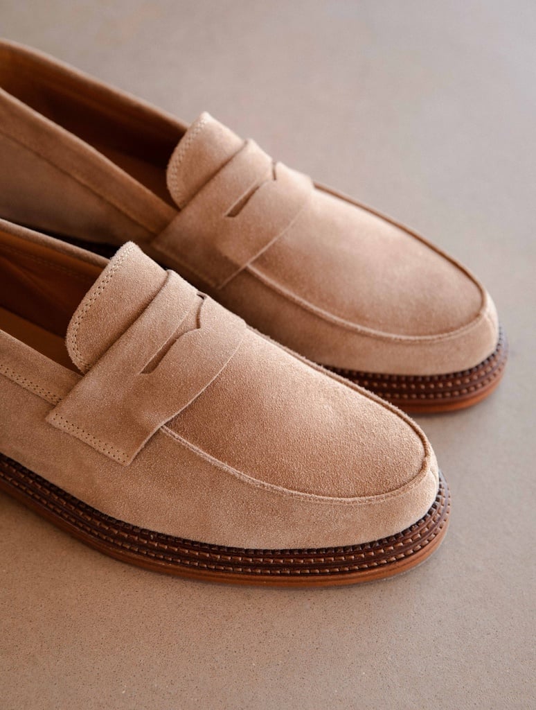 Mark - Taupe Mohair